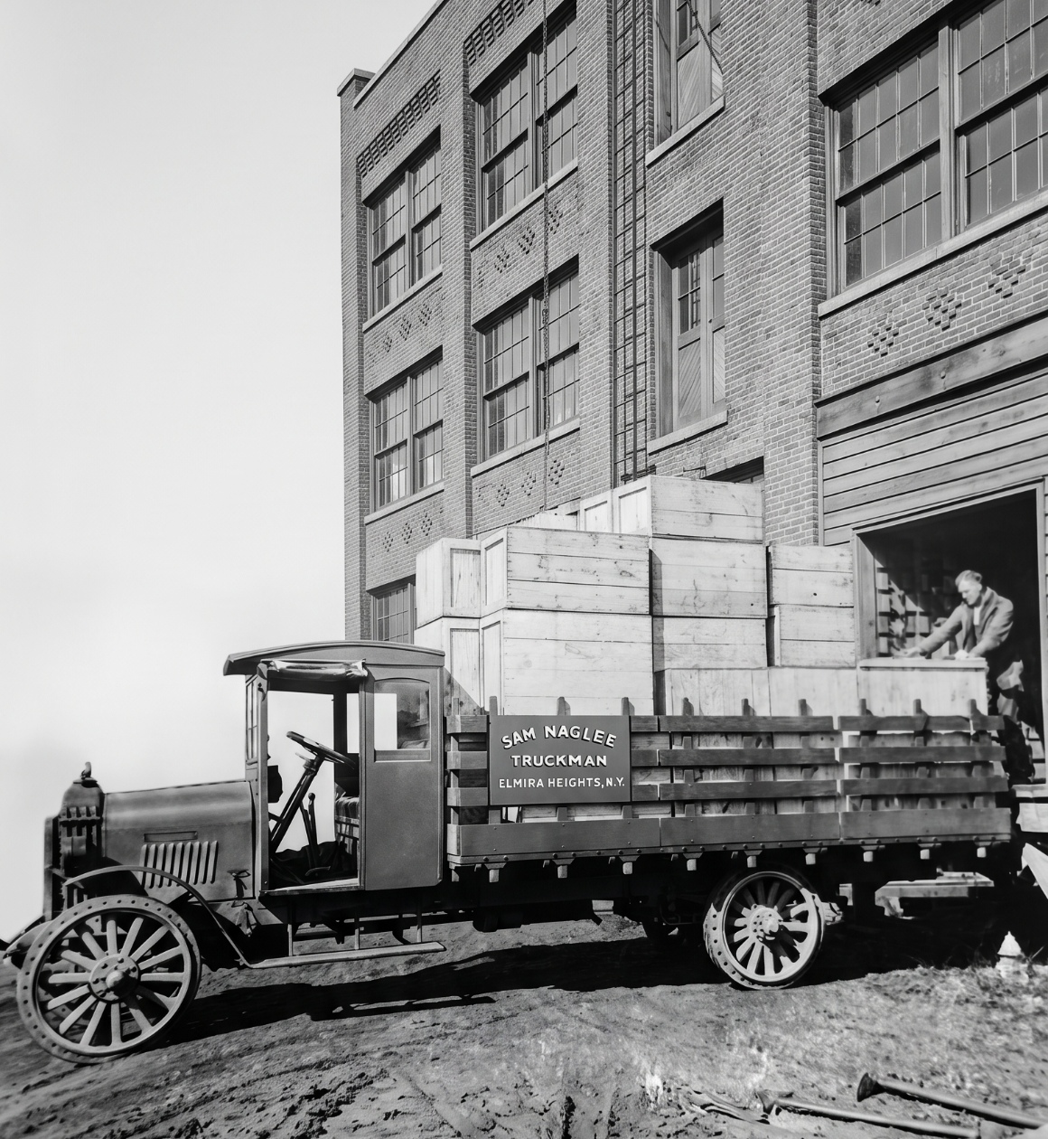Old Naglee moving truck